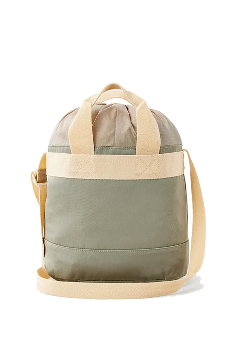 Rip Curl Search Drawstring Bag - Taupe- Back