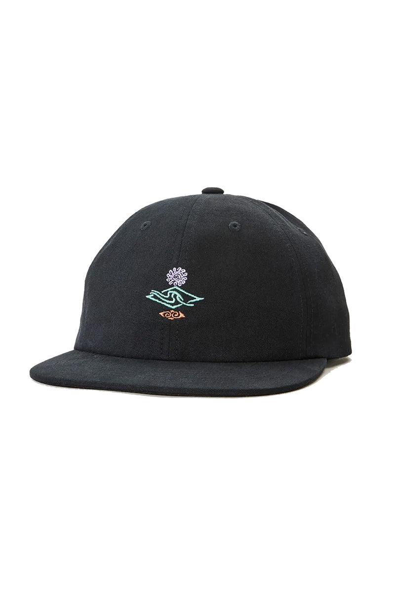 Rip Curl Searchers Snapback Cap Black Moment Surf Company