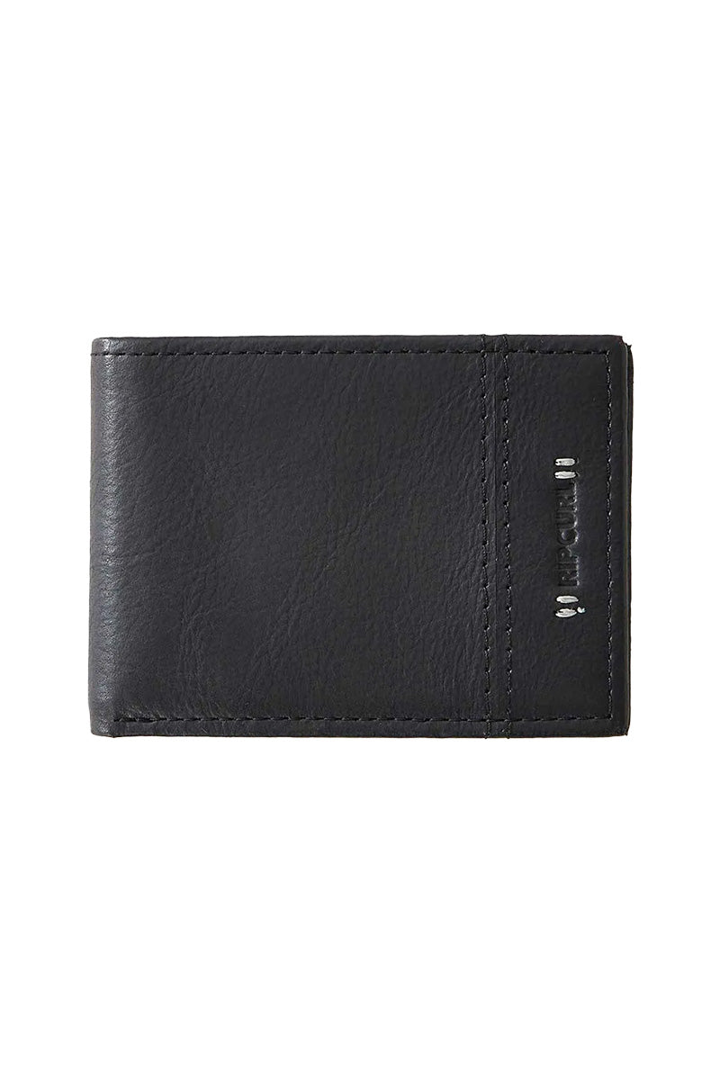 Rip Curl Stacked RFID Slim Wallet - Black | Moment Surf Company