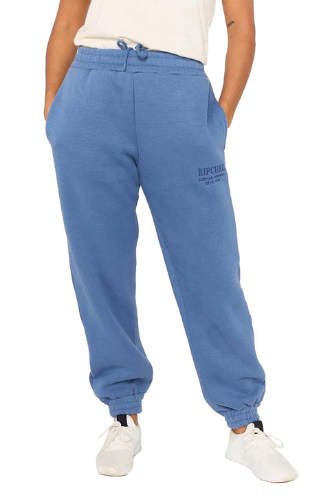 Rip Curl Surf Staple Trackpant - Moonlight Blue- Front