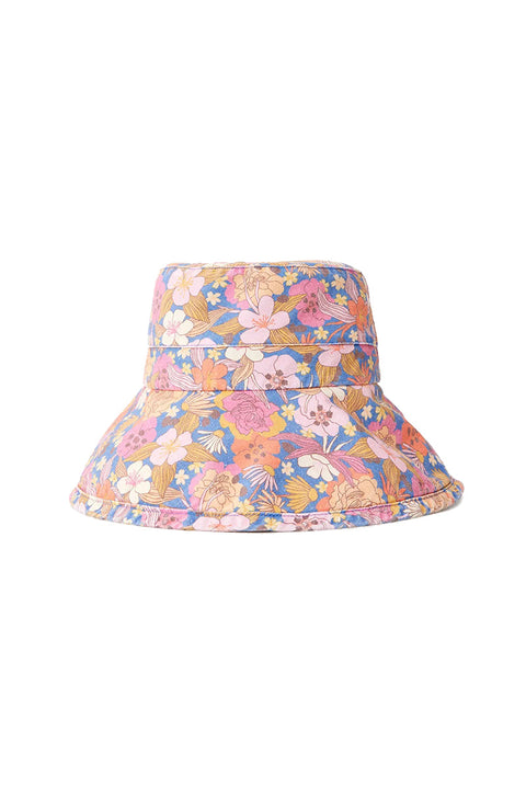 Rip Curl Tres Cool UPF Sun Hat - Hot Pink- Back