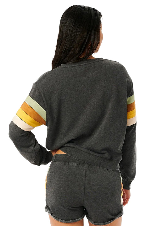 Rip Curl Trippin Crew - Washed Black - Back