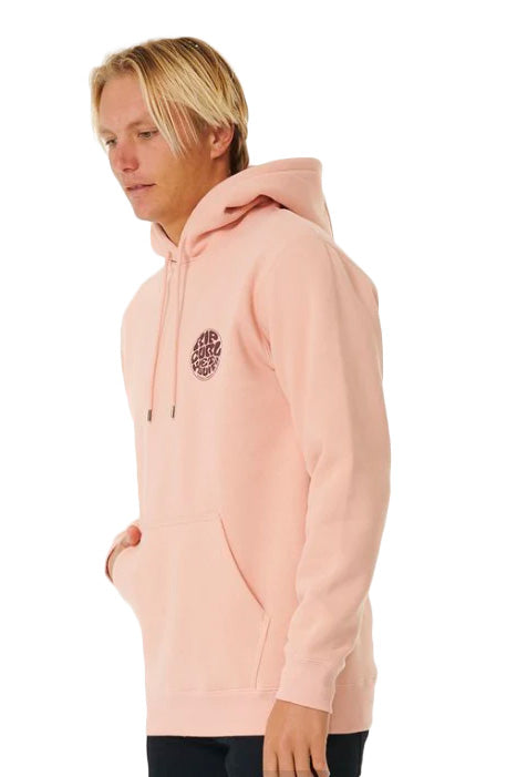 Rip Curl Wetsuit Icon Hoodie - Light Peach - Side