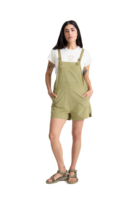 Roark Canyon Hybrid Romper - Dusty Olive
