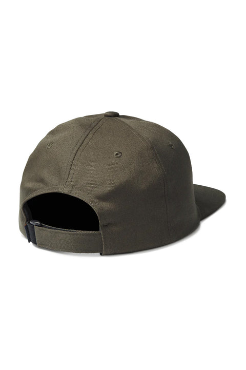 Roark Layover Strapback Hat - Military 1 - Back