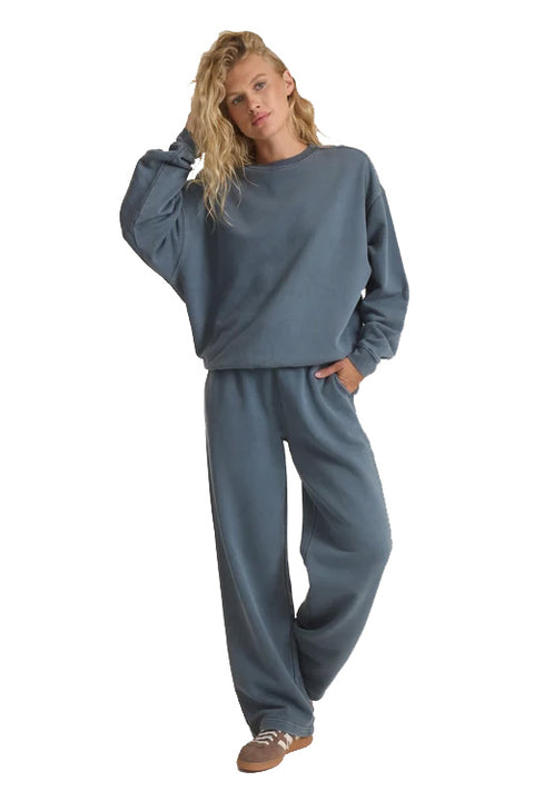 Roark Made To Fade Fleece - Slate- Front