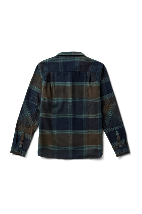 Roark Revival Nordsman Flannel - Deep Navy - Back