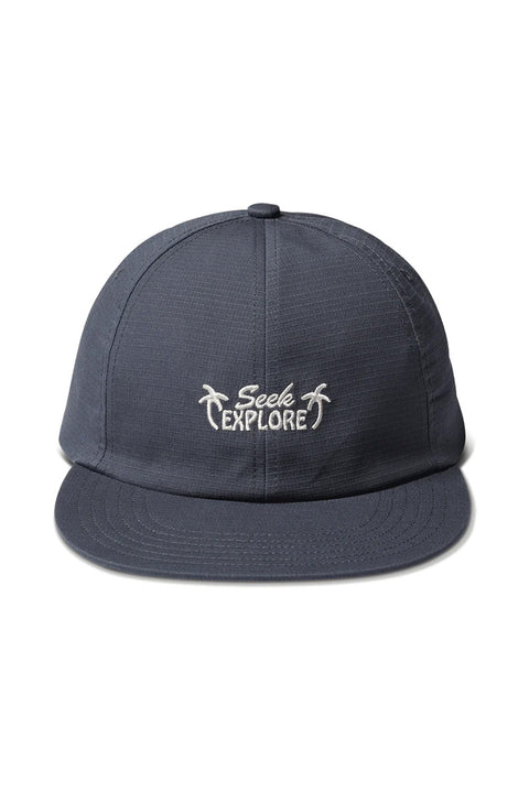 Roark Revival Campover Strapback Hat - Dark Navy - Front