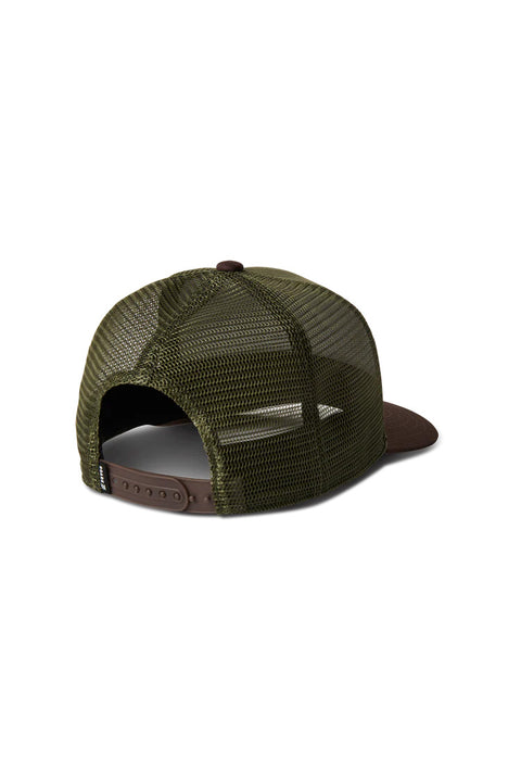 Roark Station Trucker Hat - Dark Military - Back