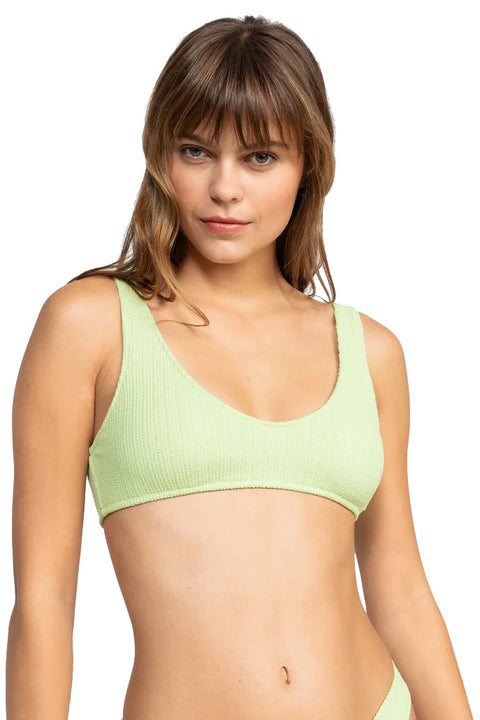 Roxy Aruba Bralette Bikini Top - Margarita- Front