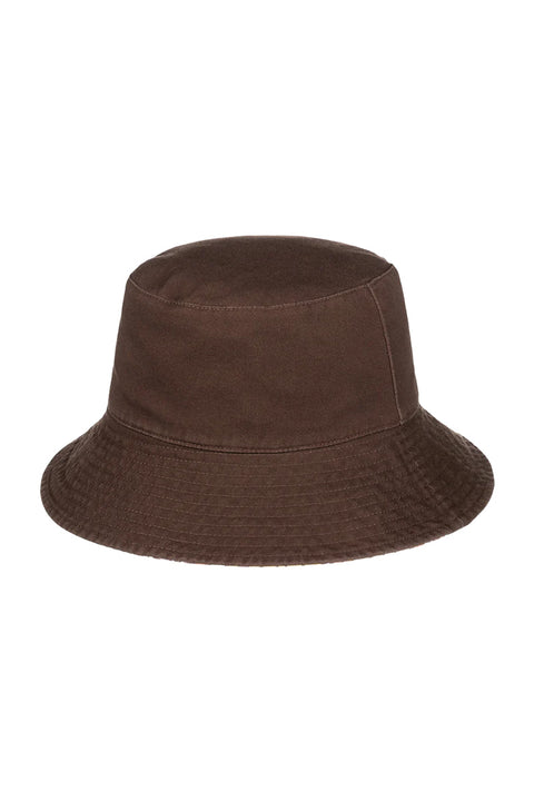 Roxy Jasmine Paradise Reversible Sun Hat - Root Beer All About Sol Mini - Reverse Back