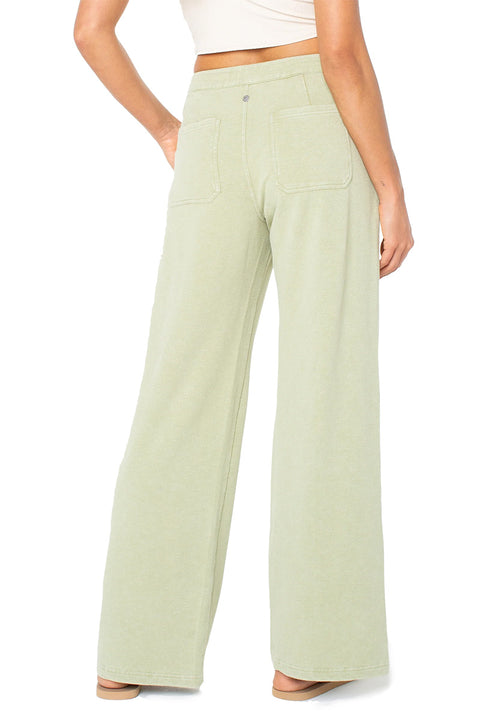 Roxy Smooth Ride Pant - Sage Solid- Back