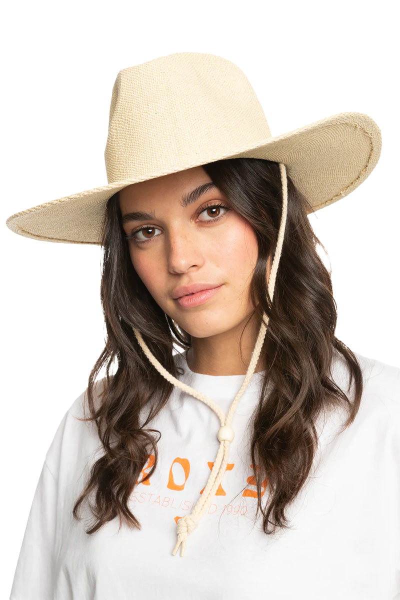Roxy Sunny Kisses Sun Hat - Natural | Moment Surf Company