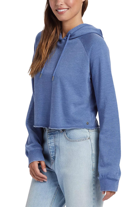 Roxy We Arrived Hoodie - Bijou Blue - Side