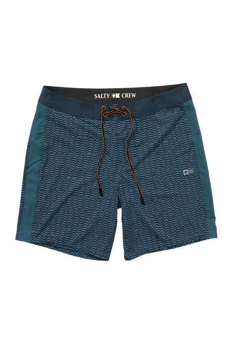 Salty Crew Channel Apex Boardshort - Channel Blue- Front