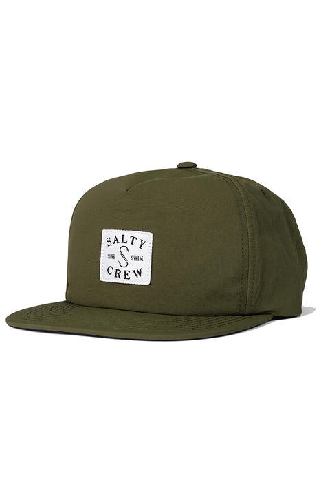 Salty Crew Clubhouse 5 Panel - Olive
