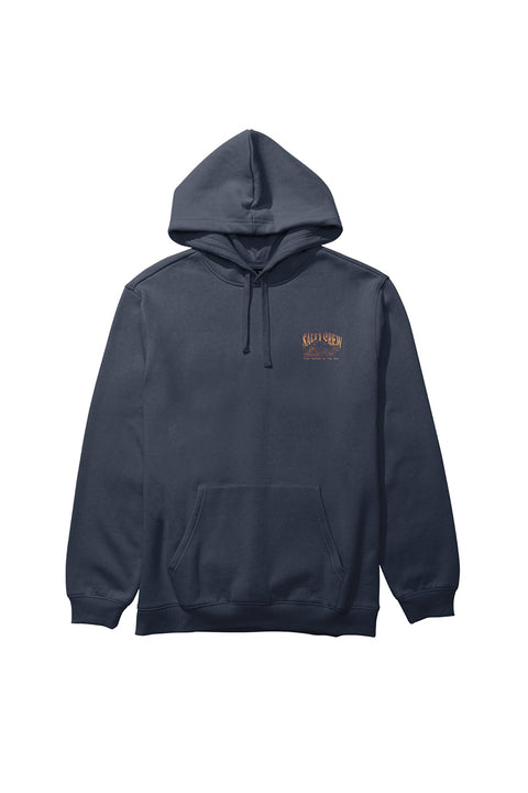 Salty Crew Island Fleece - Navy- Front