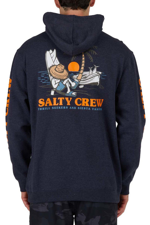 Salty Crew Siesta Hooded Fleece - Navy