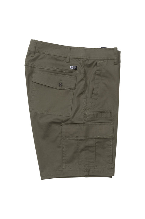 Salty Crew Transom Cargo Short - Dusty Olive- Side