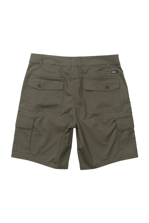Salty Crew Transom Cargo Short - Dusty Olive- Back