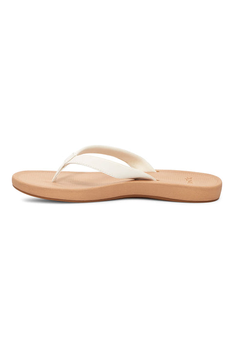 Sanuk Women's Cosmic Shores - White - Inside