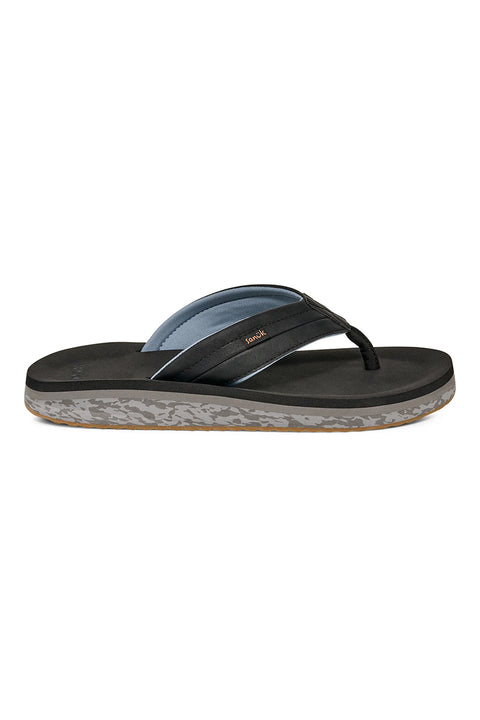 Sanuk Tiderush Sandals - Black - Right
