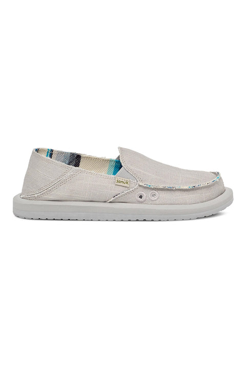 Sanuk Women's Donny Hemp - Grey