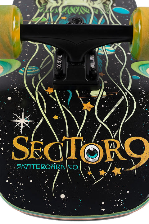 Sector 9 Chop Hop Charge Complete Skateboard- Close up on tail
