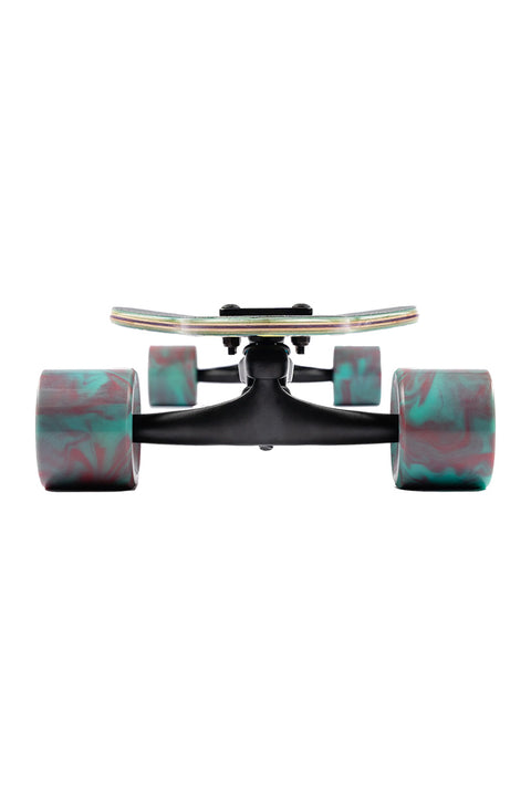 Sector 9 Fractal Shave Ice Complete Skateboard- Front view of nose