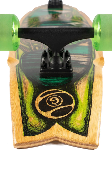 Sector 9 Snapper Complete Skateboard- Close up on tail