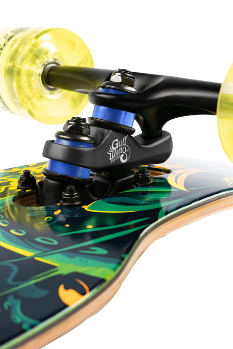 Sector 9 Striker Depths Complete Skateboard- Close up of the trucks
