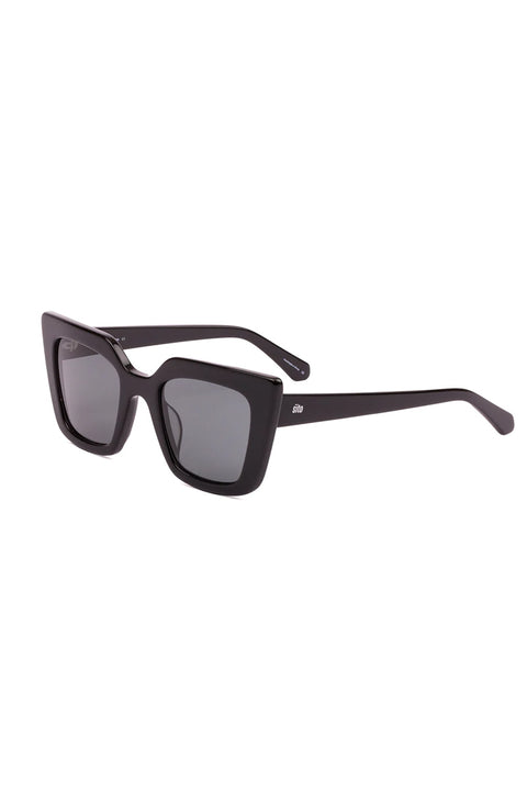 Sito Cult Vision Sunglasses - Black / Iron Grey Polarized - Side