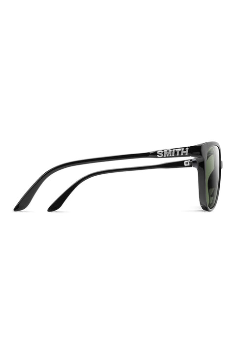 Smith Cheetah Sunglasses - Black / ChromaPop Polarized Gray Green- Side