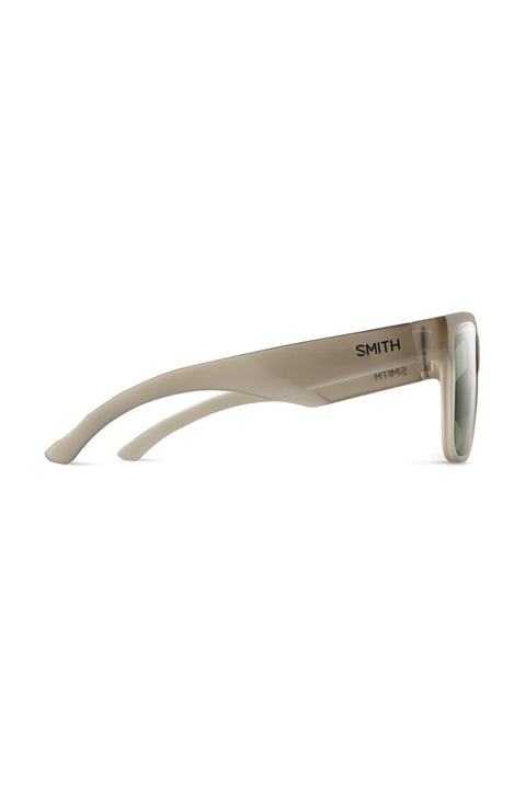 Smith Lowdown 2 XL Sunglasses - Matte Summit Crystal / ChromaPop Polarized Gray Green- Side