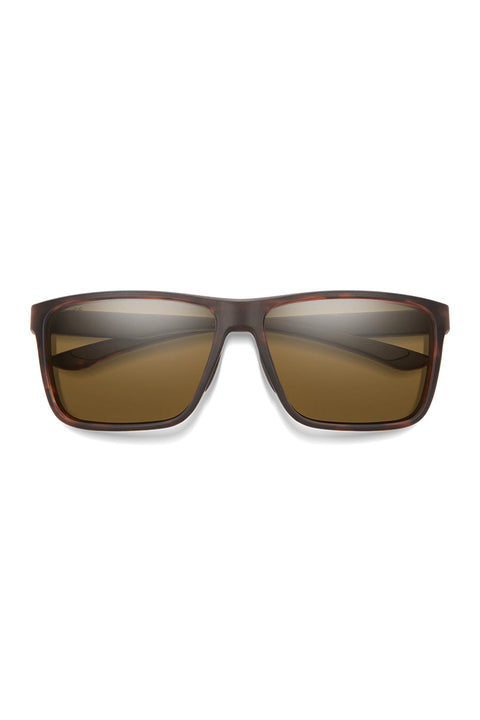 Smith Riptide Sunglasses - Matte Tortoise / ChromaPop Polarized Brown- Front with arms folded