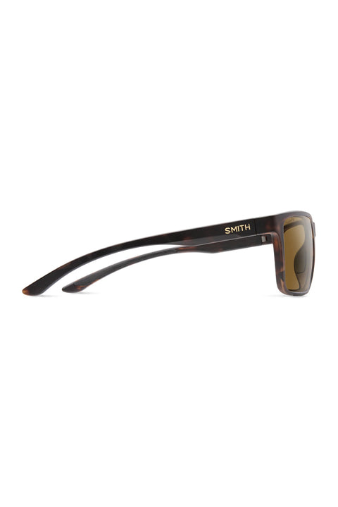 Smith Riptide Sunglasses - Matte Tortoise / ChromaPop Polarized Brown- Side