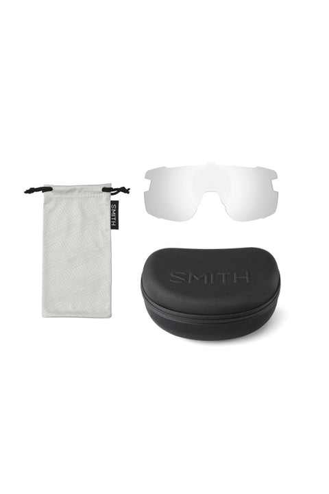 Smith Wildcat Sunglasses - Matte Black / ChromaPop Polarized Blue Mirror - Accessories