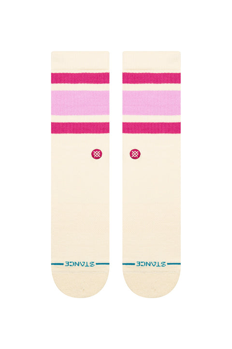 Stance Boyd Crew Socks - Lavender- Front view