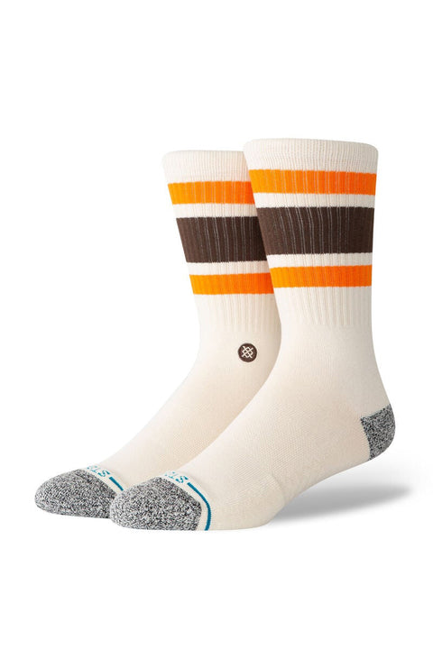 Stance Boyd ST Sock - Off White- On Feet