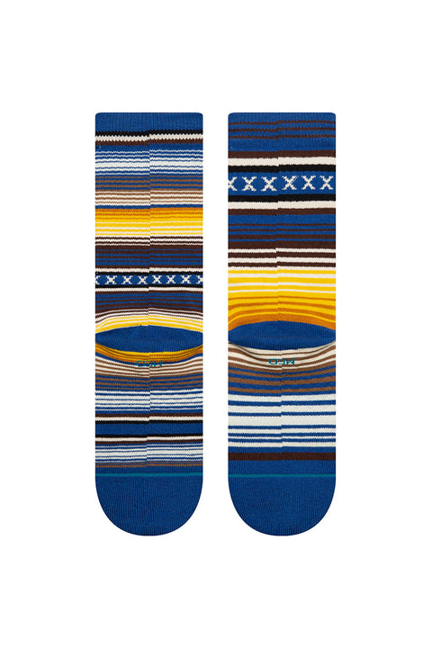 Stance Curren Crew Socks - Blue- Bottom view