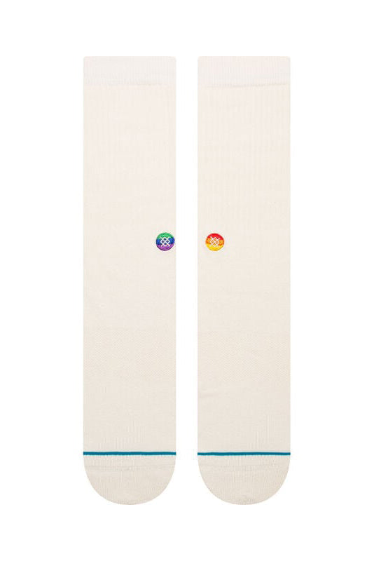 Stance Encircle X Stance Love Crew Socks - White