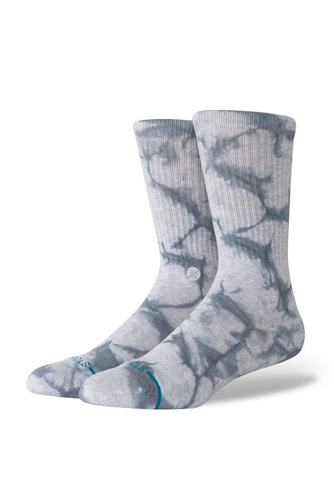 Stance Icon Dye Crew Sock - Grey