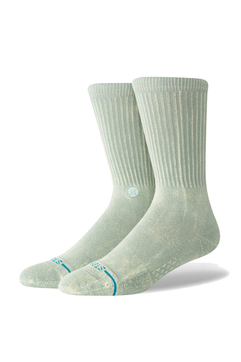 Stance Icon Dyed Crew Sock - Sea Green