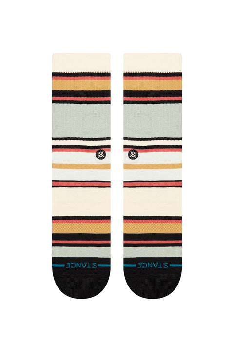 Stance Mike B Crew Socks - Blue- Flat view of front