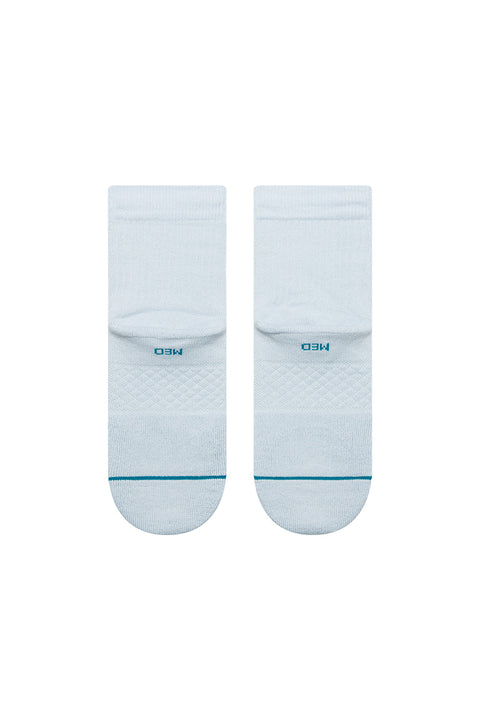 Stance Icon Quarter Socks - Ice Blue - Back