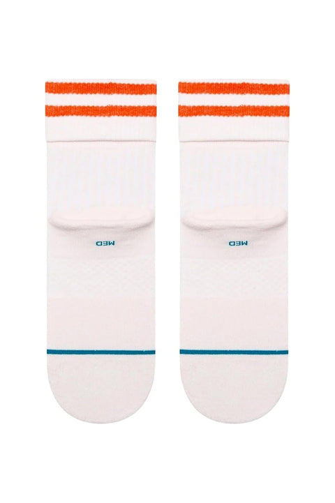 Stance Roll Cuff Quarter Sock - Pink Fade- Back