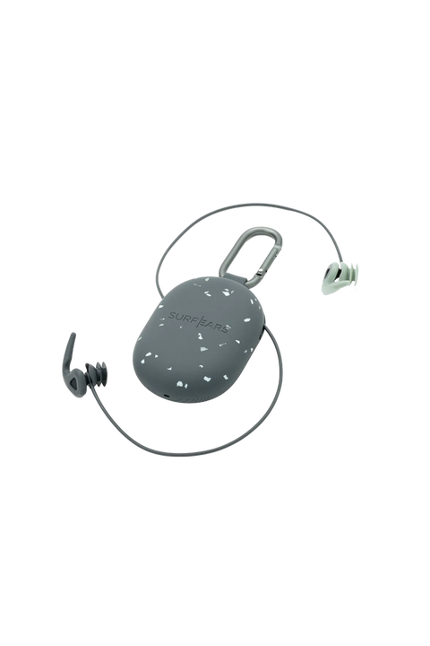 SurfEars 4.0 Ear Plugs - Black / Sage- Storage case