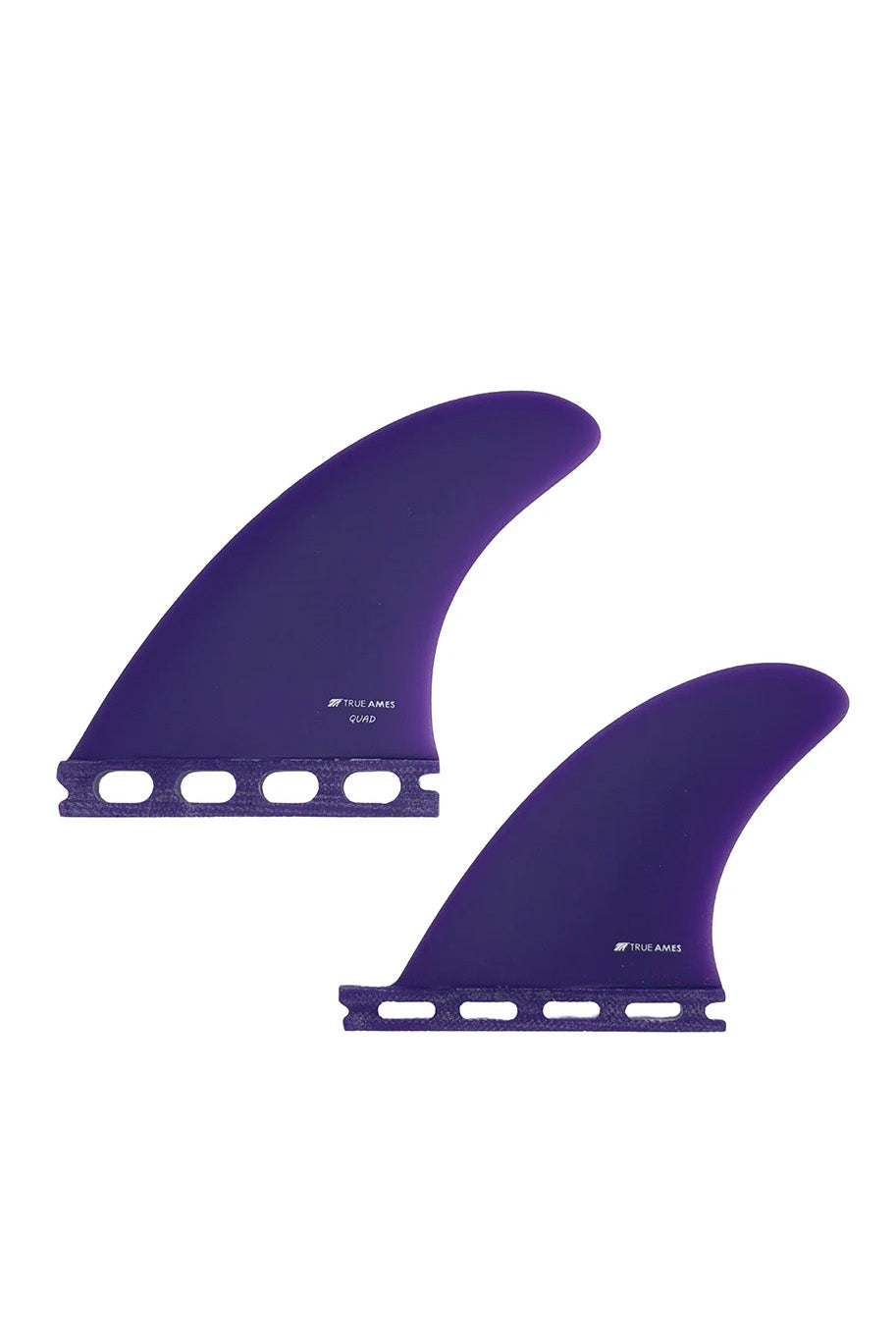 True Ames Quad Fin Set Purple Moment Surf Company