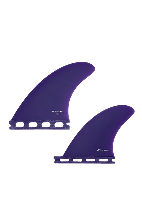 True Ames Quad Fin Set - Purple