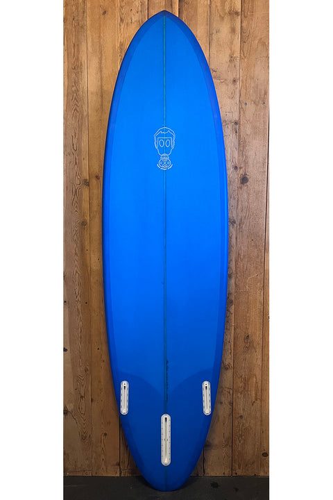 Used Mark Phipps 6'8" One Bad Egg Mid-Length Surfboard - Bottom